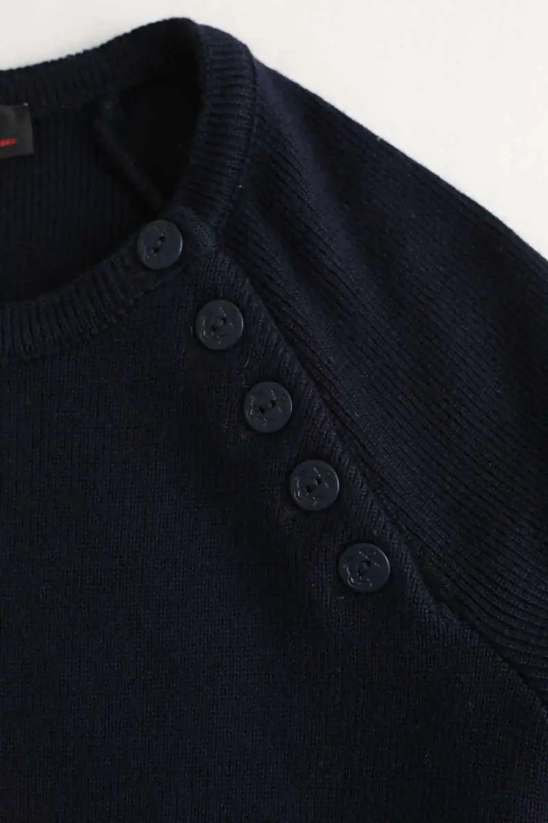 Robe Agnès B. Bleu en Laine