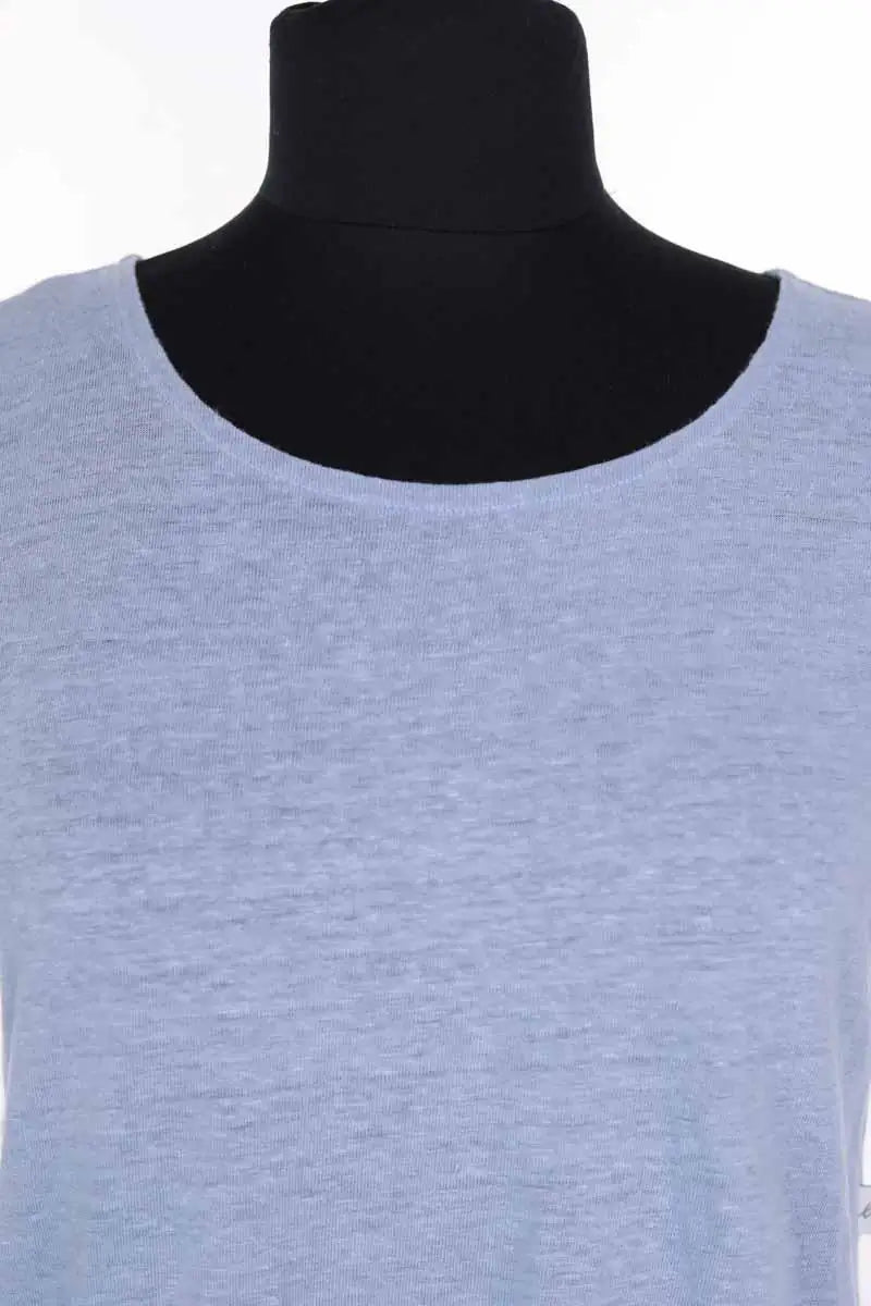 Robe Agnès B. Bleu en Lin