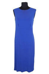 Robe Agnès B. Bleu en Synthétique, taille M - Seconde Main