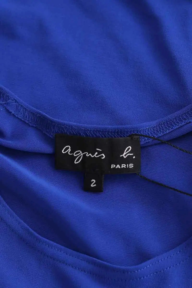 Robe Agnès B. Bleu en Synthétique