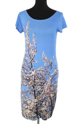 Robe Agnès B. Bleu en Synthétique, taille S - Seconde Main
