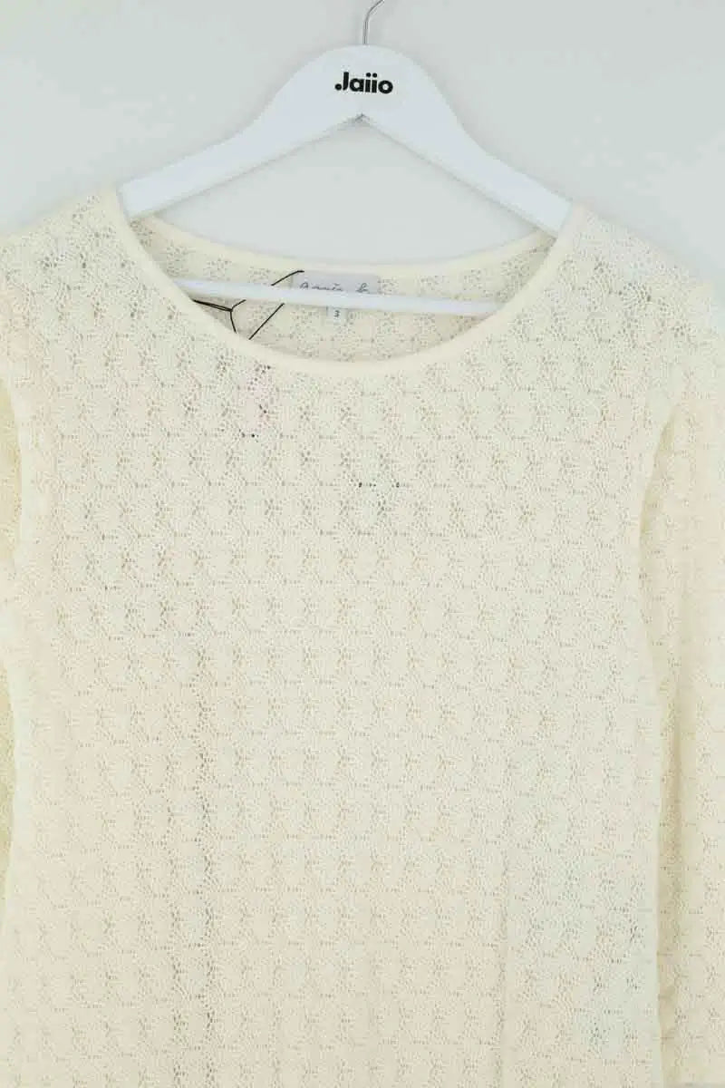 Robe Agnès B. Ecru en Synthétique
