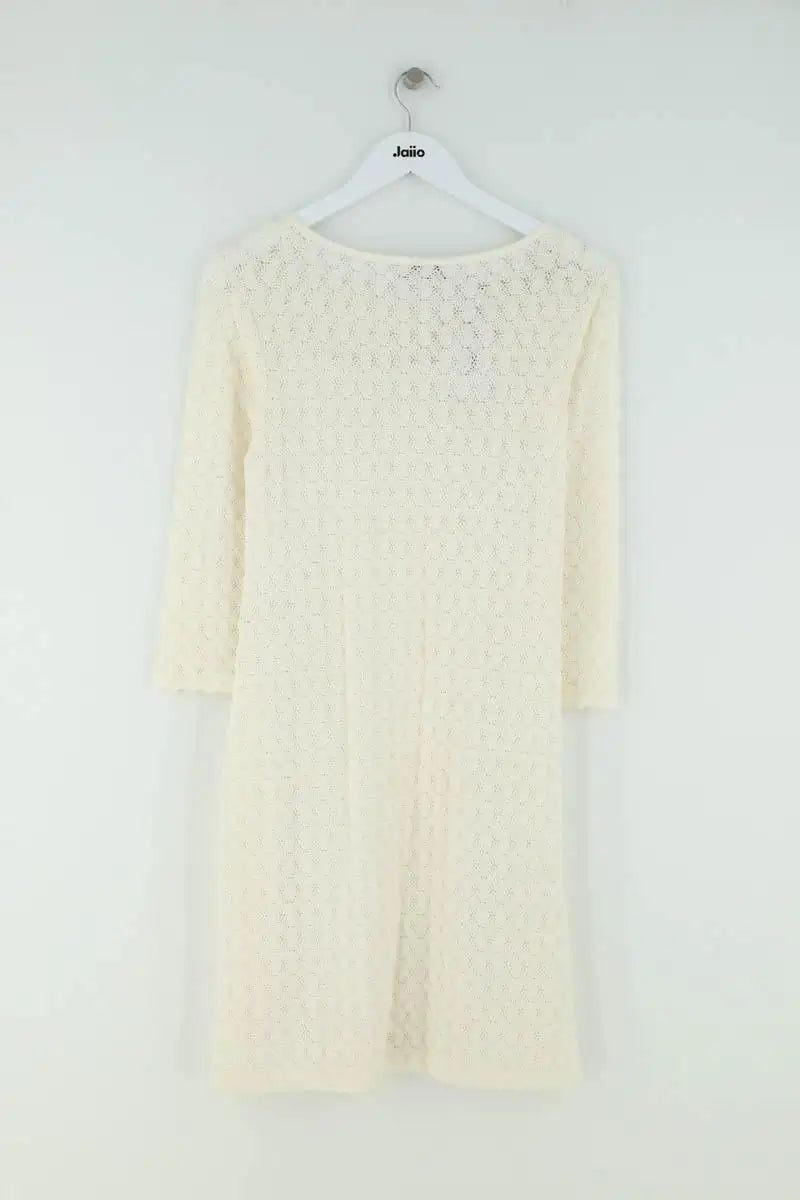 Robe Agnès B. Ecru en Synthétique