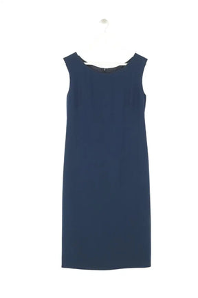 Robe Agnès B. Marine en Synthétique, taille S - Seconde Main