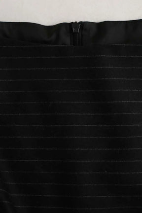 Robe Agnès B. Noir en Laine