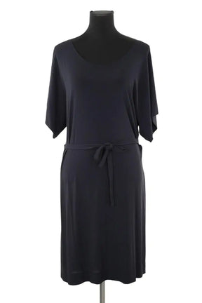 Robe Agnès B. Noir en Polyamide, taille L - Seconde Main