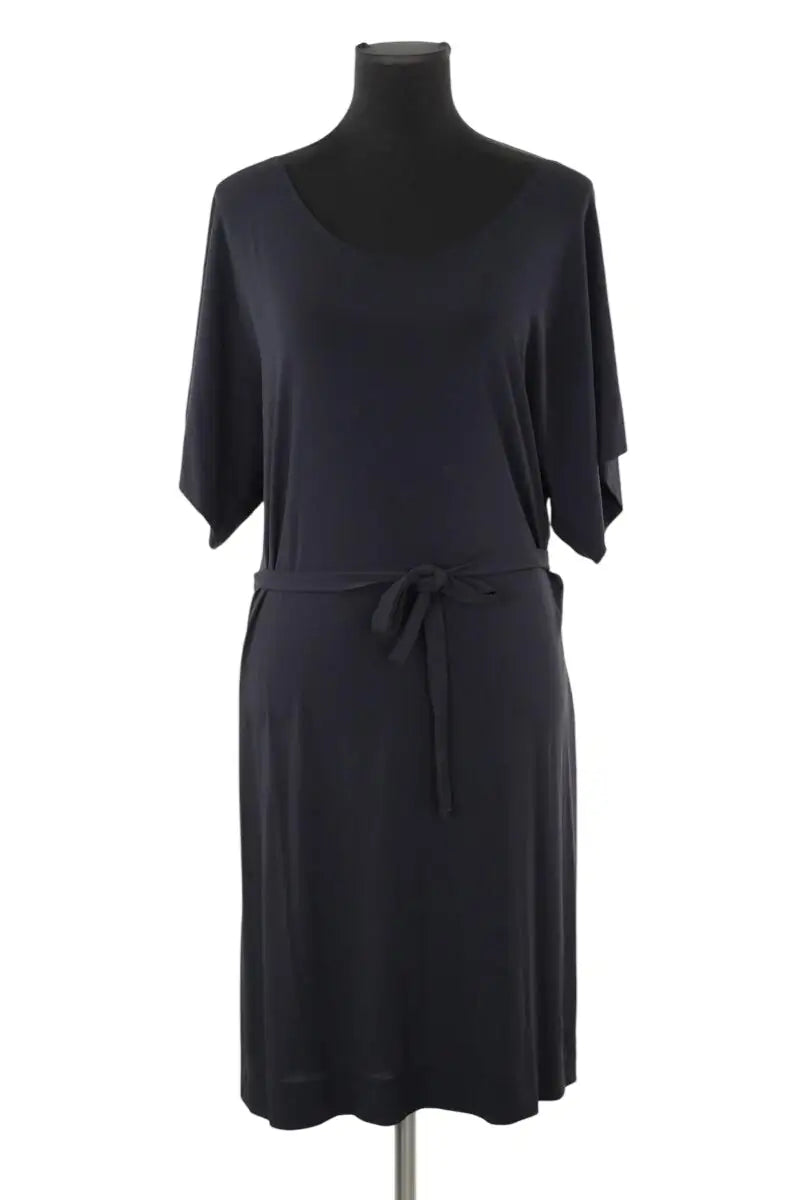 Robe Agnès B. Noir en Polyamide, taille L - Seconde Main