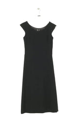Robe Agnès B. Noir en Synthétique, taille S - Seconde Main