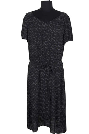 Robe Agnès B. Noir en Synthétique, taille XL - Seconde Main
