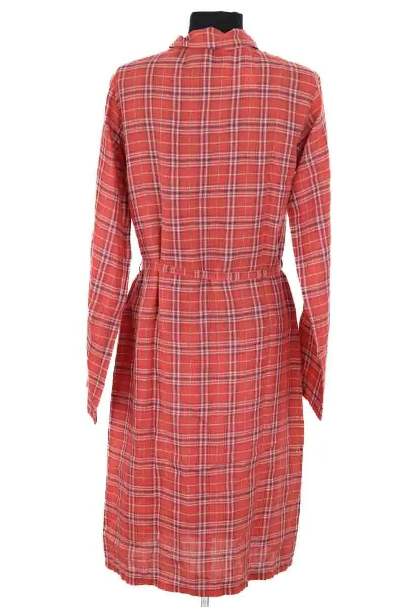 Robe Agnès B. Orange en Lin