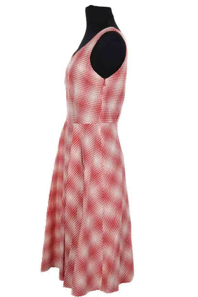 Robe Agnès B. Rouge en Coton