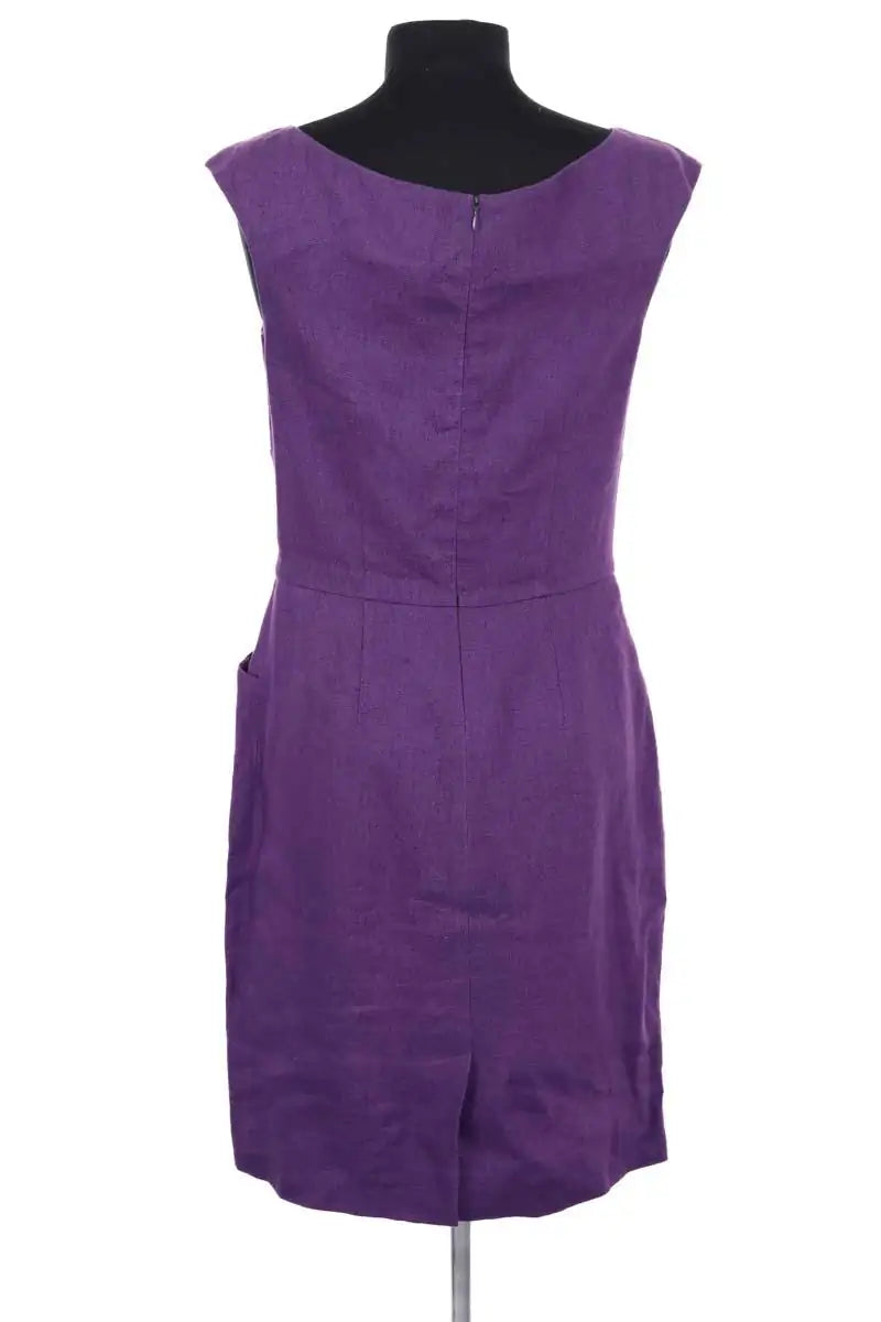 Robe Agnès B. Violet en Lin