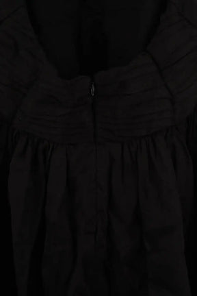 Robe Aje Noir en Viscose