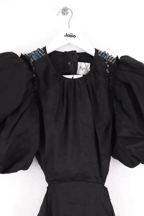 Robe Aje Relic beaded midi dress Noir en Viscose