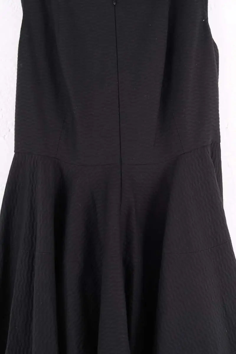 Robe Alaïa Alveole Noir en Coton