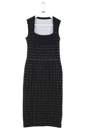 Robe Alaïa Noir en Laine, taille L - Seconde Main