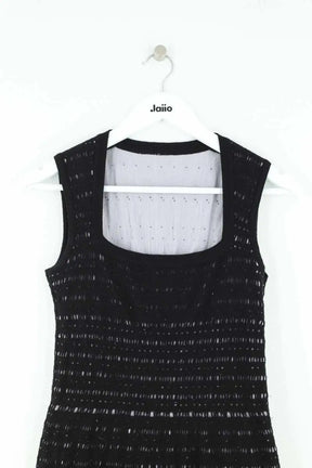Robe Alaïa Noir en Laine