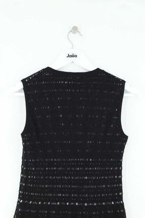 Robe Alaïa Noir en Laine