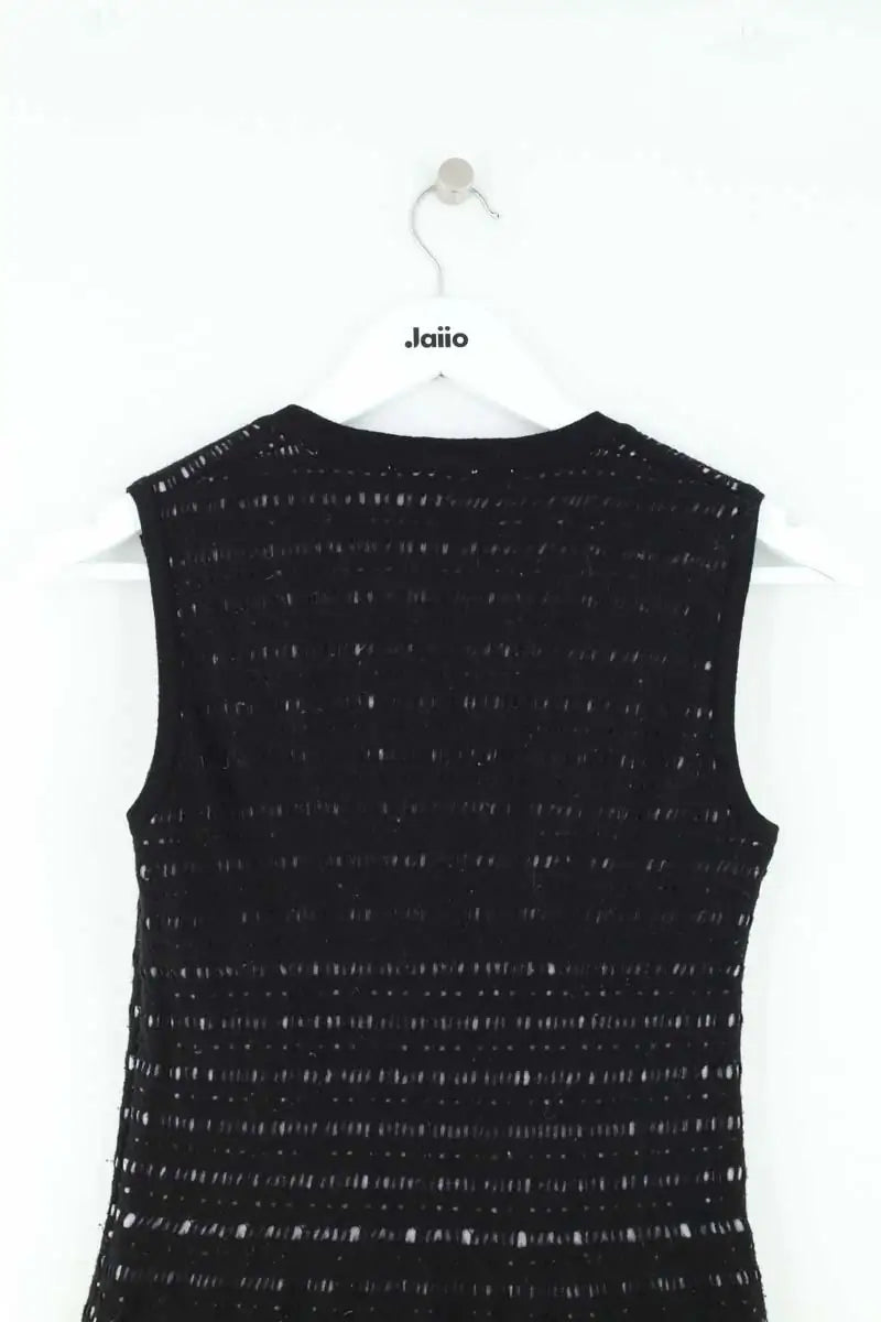 Robe Alaïa Noir en Laine