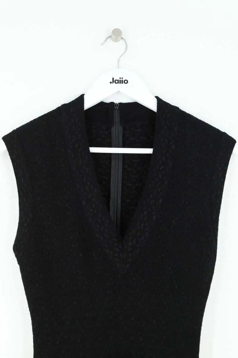 Robe Alaïa Noir en Synthétique