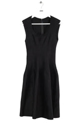 Robe Alaïa Noir en Viscose, taille L - Seconde Main
