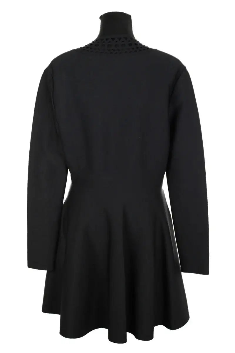 Robe Alaïa Noir en Viscose