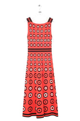 Robe Alaïa Rouge en Viscose, taille M - Seconde Main