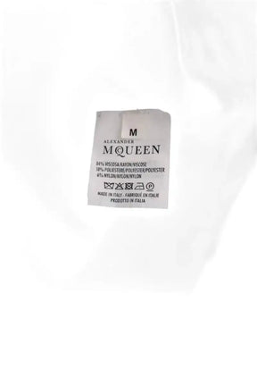Robe Alexander McQueen Noir en Viscose, taille M - Seconde Main