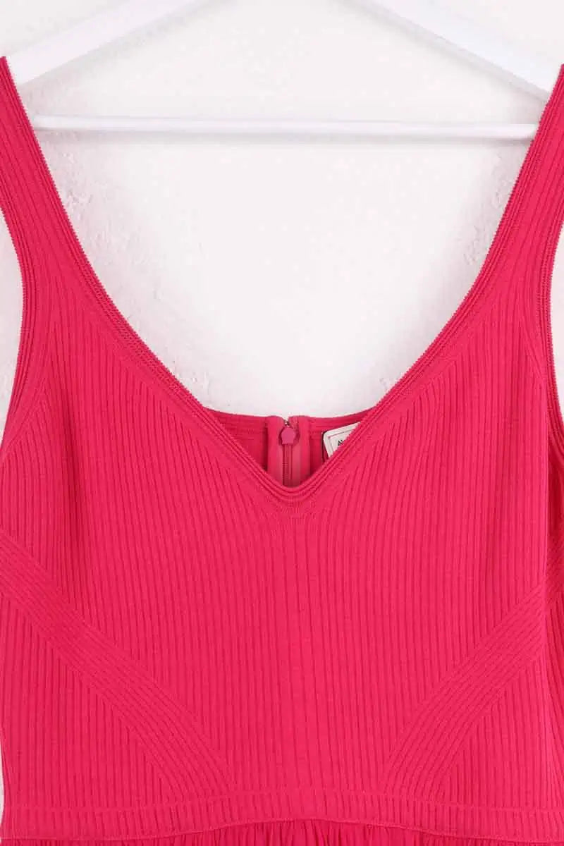 Robe Alexander McQueen Rose en Viscose