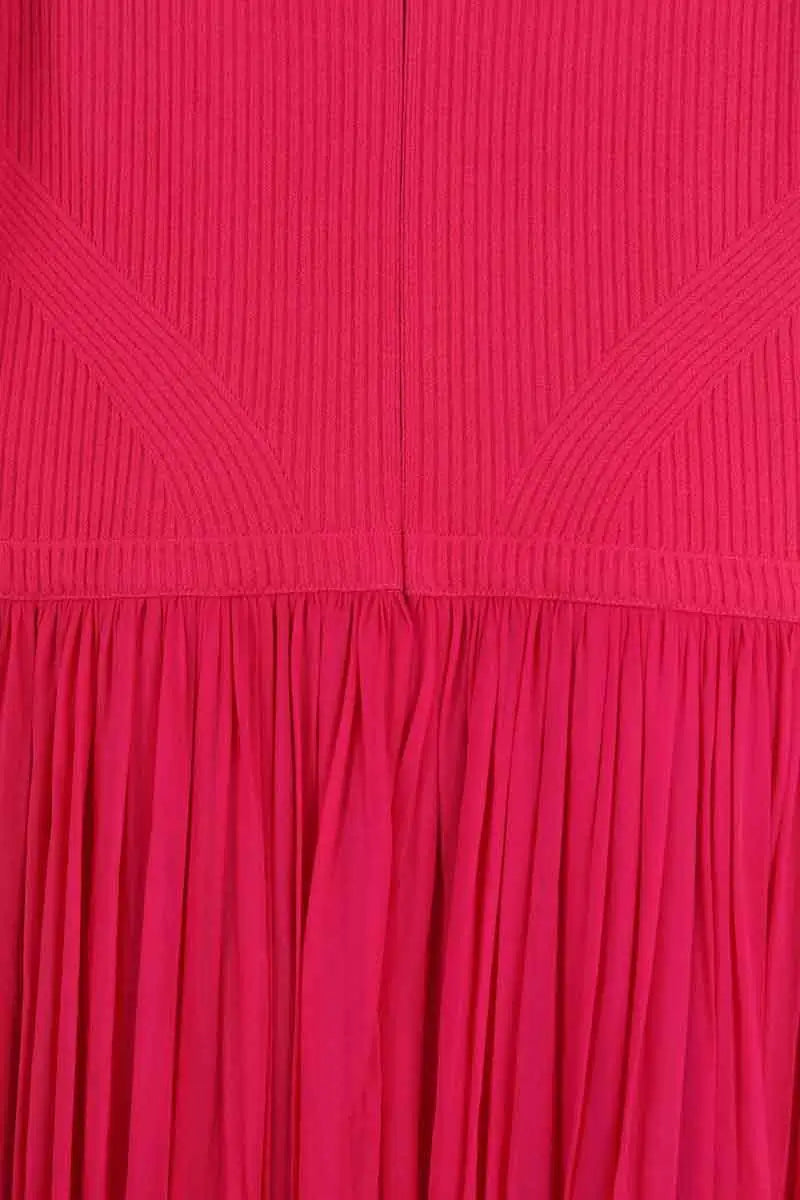 Robe Alexander McQueen Rose en Viscose