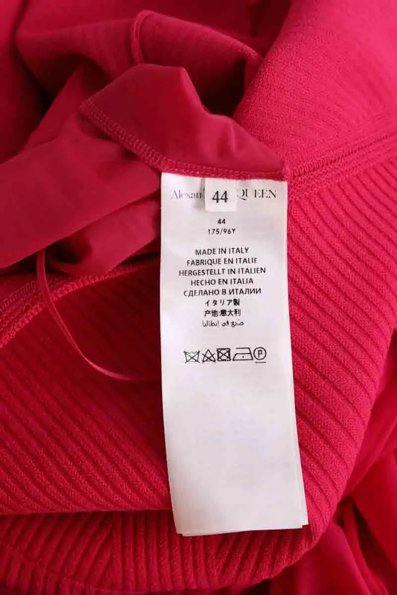 Robe Alexander McQueen Rose en Viscose