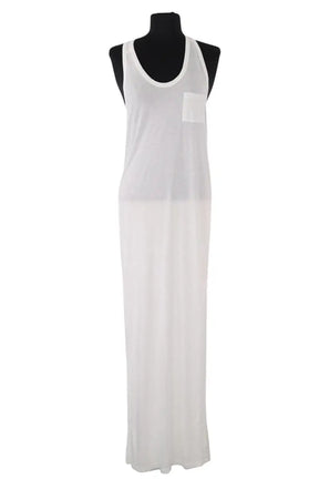 Robe Alexander Wang Blanc en Synthétique, taille XS - Seconde Main