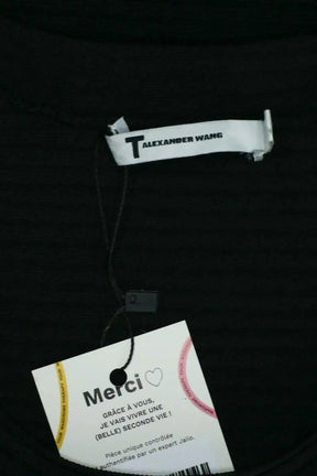 Robe Alexander Wang Noir en Coton