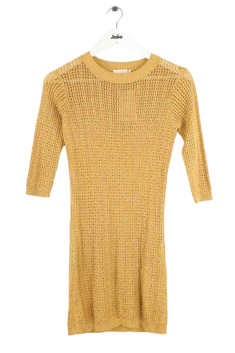 Robe Alexandra Golovanoff Doré en Viscose, taille S - Seconde Main