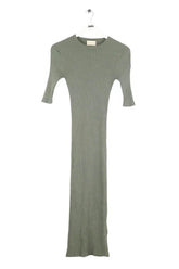 Robe Alexandra Golovanoff Kaki en Coton, taille S - Seconde Main