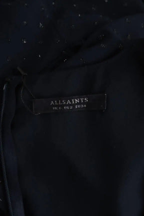 Robe All Saints Bleu en Polyester