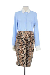 Robe Altuzarra Bleu en Polyester, taille M - Seconde Main