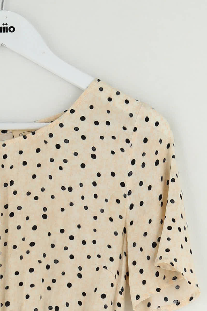 Robe American Vintage Beige en Viscose
