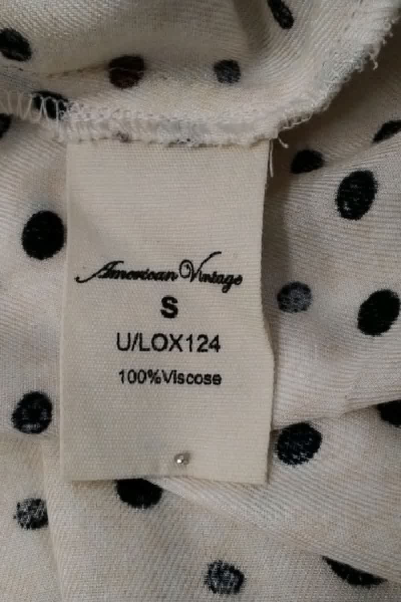 Robe American Vintage Beige en Viscose