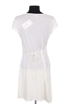 Robe American Vintage Blanc en Coton