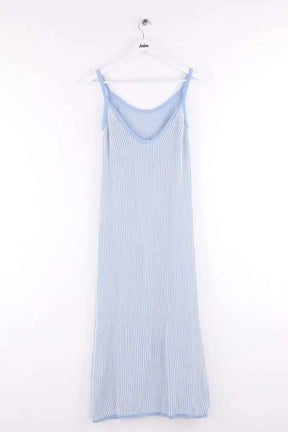 Robe American Vintage Bleu en Coton