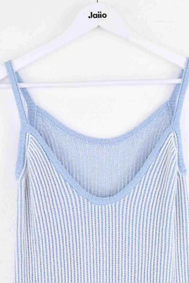 Robe American Vintage Bleu en Coton