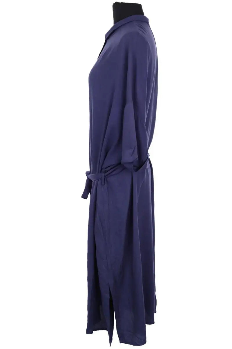 Robe American Vintage Bleu en Viscose