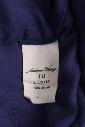 Robe American Vintage Bleu en Viscose
