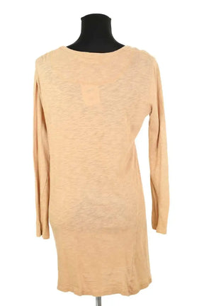 Robe American Vintage Camel en Coton