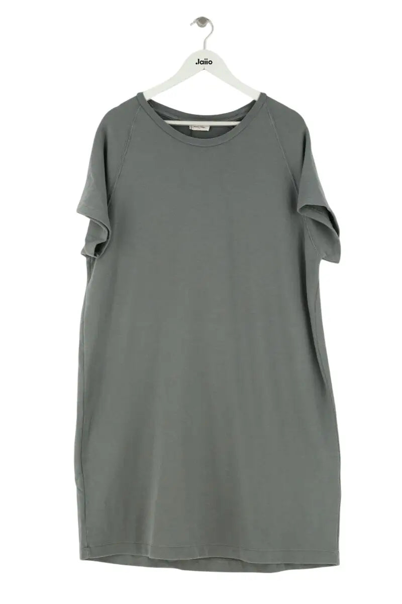 Robe American Vintage Gris en Coton, taille L - Seconde Main