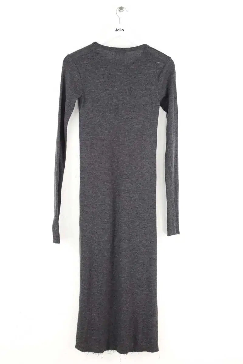 Robe American Vintage Gris en Laine