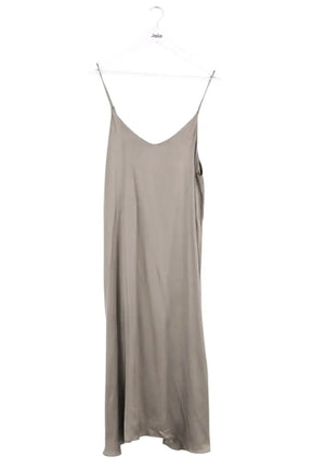 Robe American Vintage Kaki en Viscose, taille M - Seconde Main