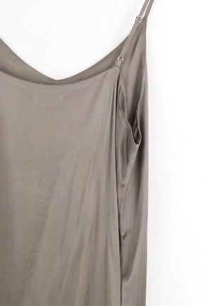 Robe American Vintage Kaki en Viscose