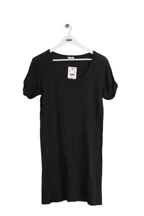 Robe American Vintage Noir en Coton, taille S - Seconde Main